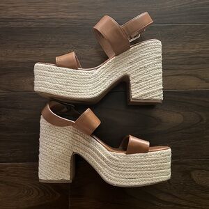 Steve Madden York Espadrille Heel Shoes